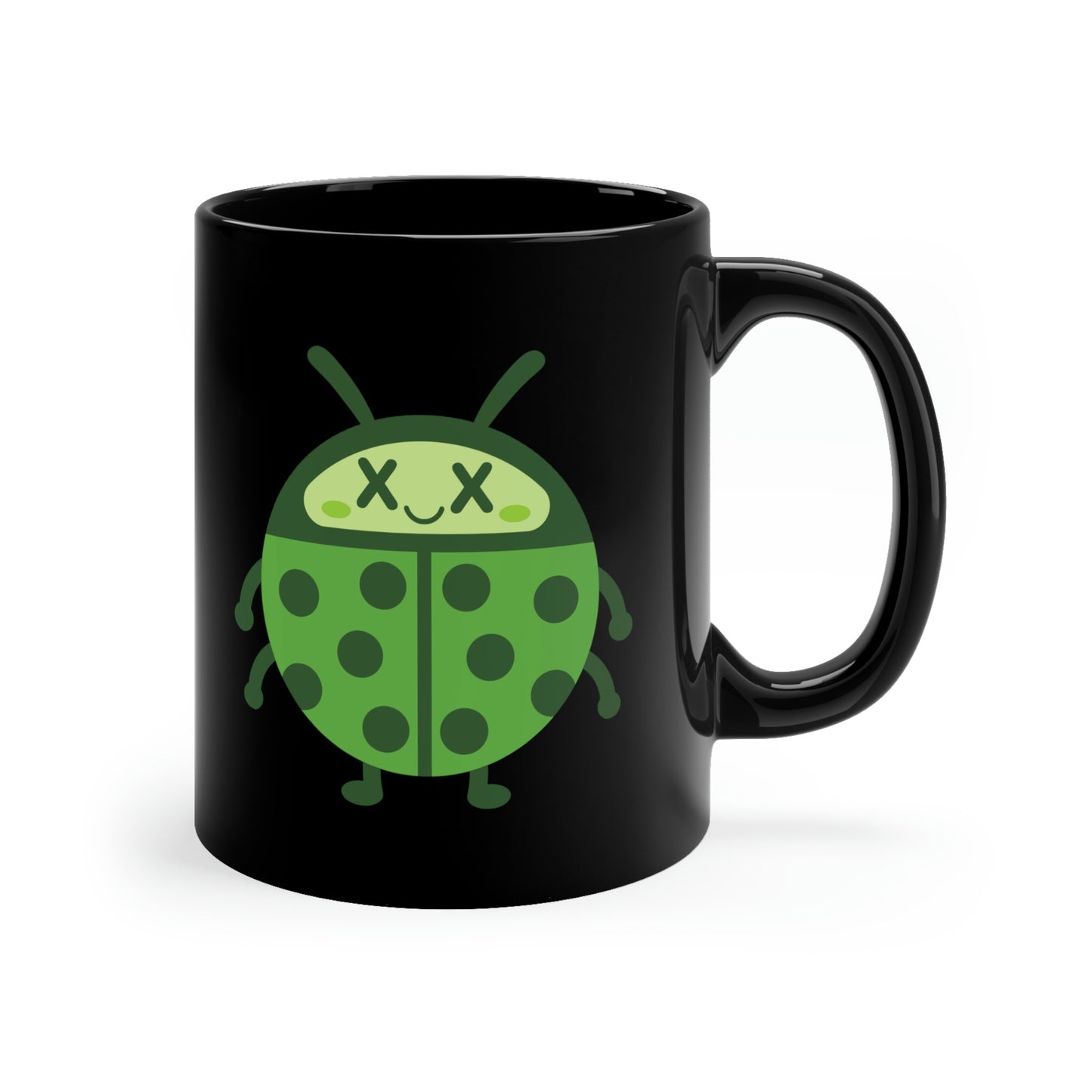 DEADIMALS LADYBUG COFFEE MUG - Halloween Edition