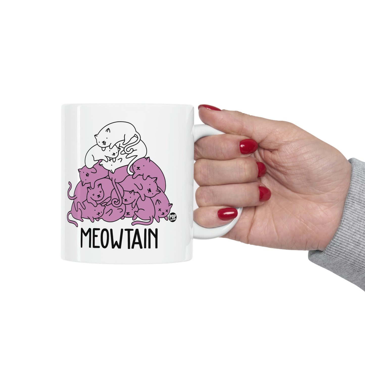 MEOWTAIN COFFEE MUG