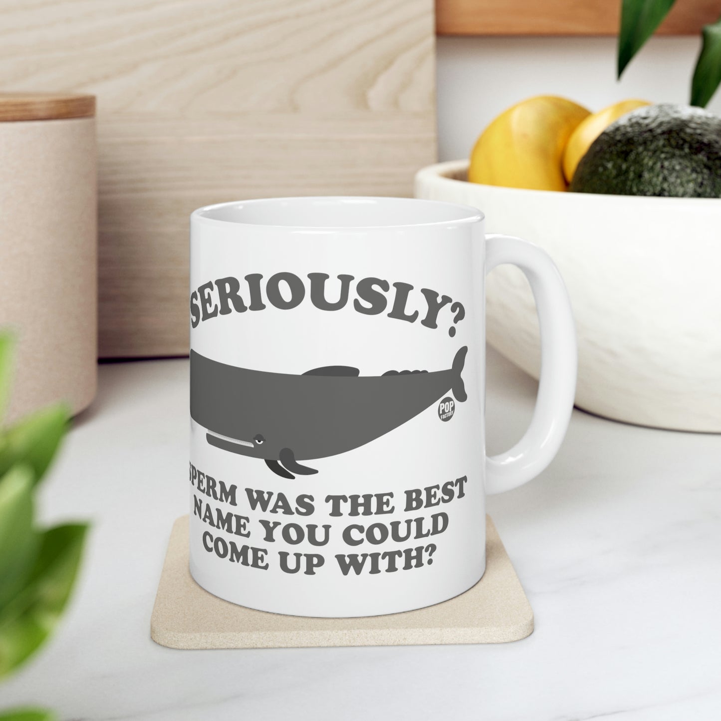 Sperm Whale Name Mug