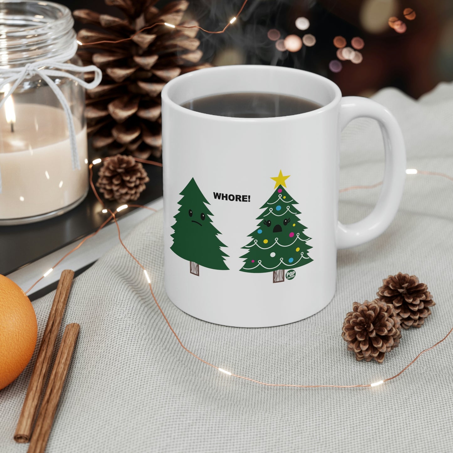 Xmas Tree Whore Mug