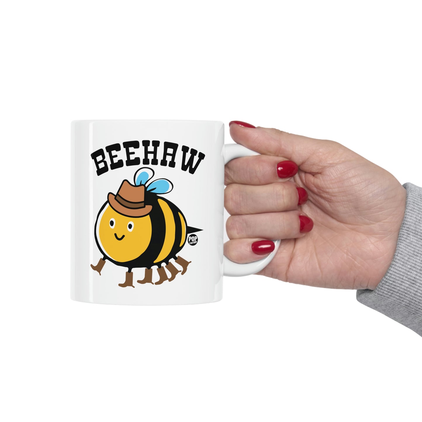 BEEHAW BEE COFFEE MUG