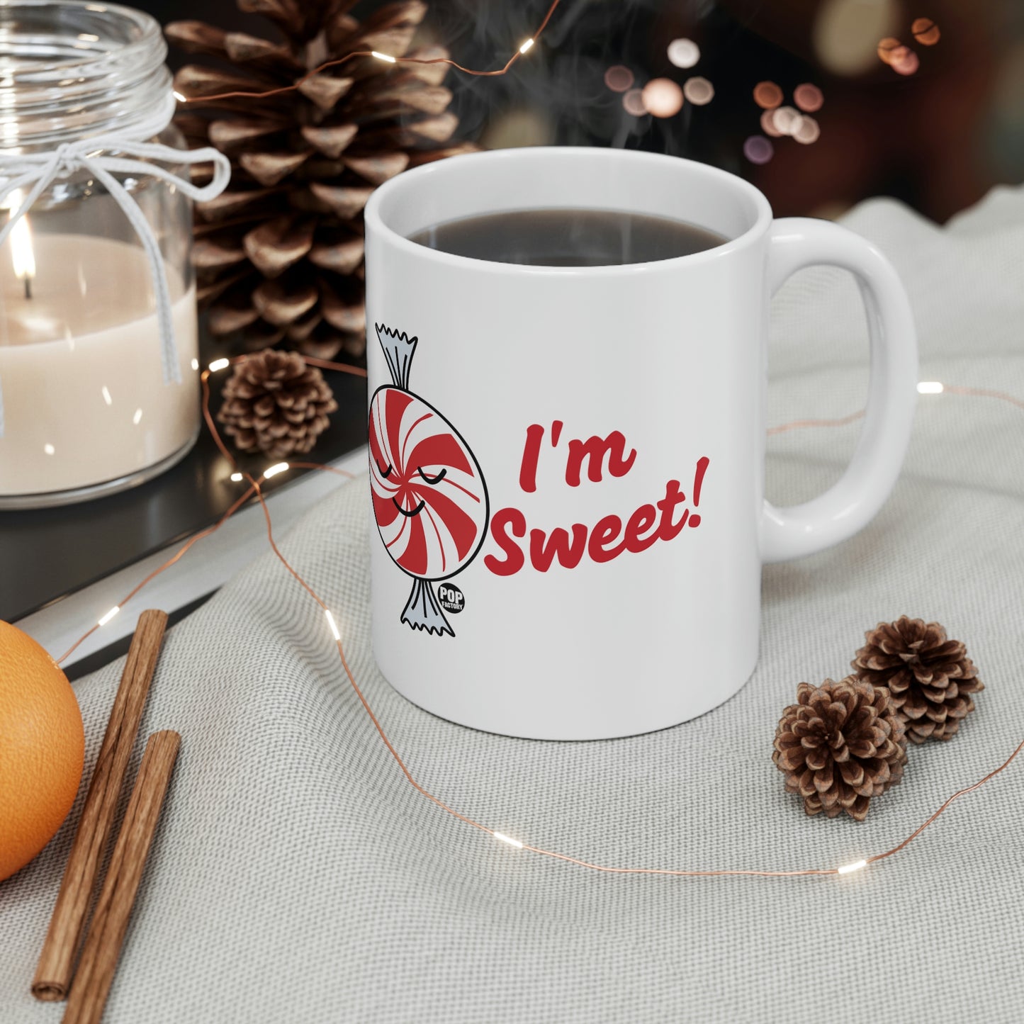 I'M SWEET CANDY COFFEE MUG