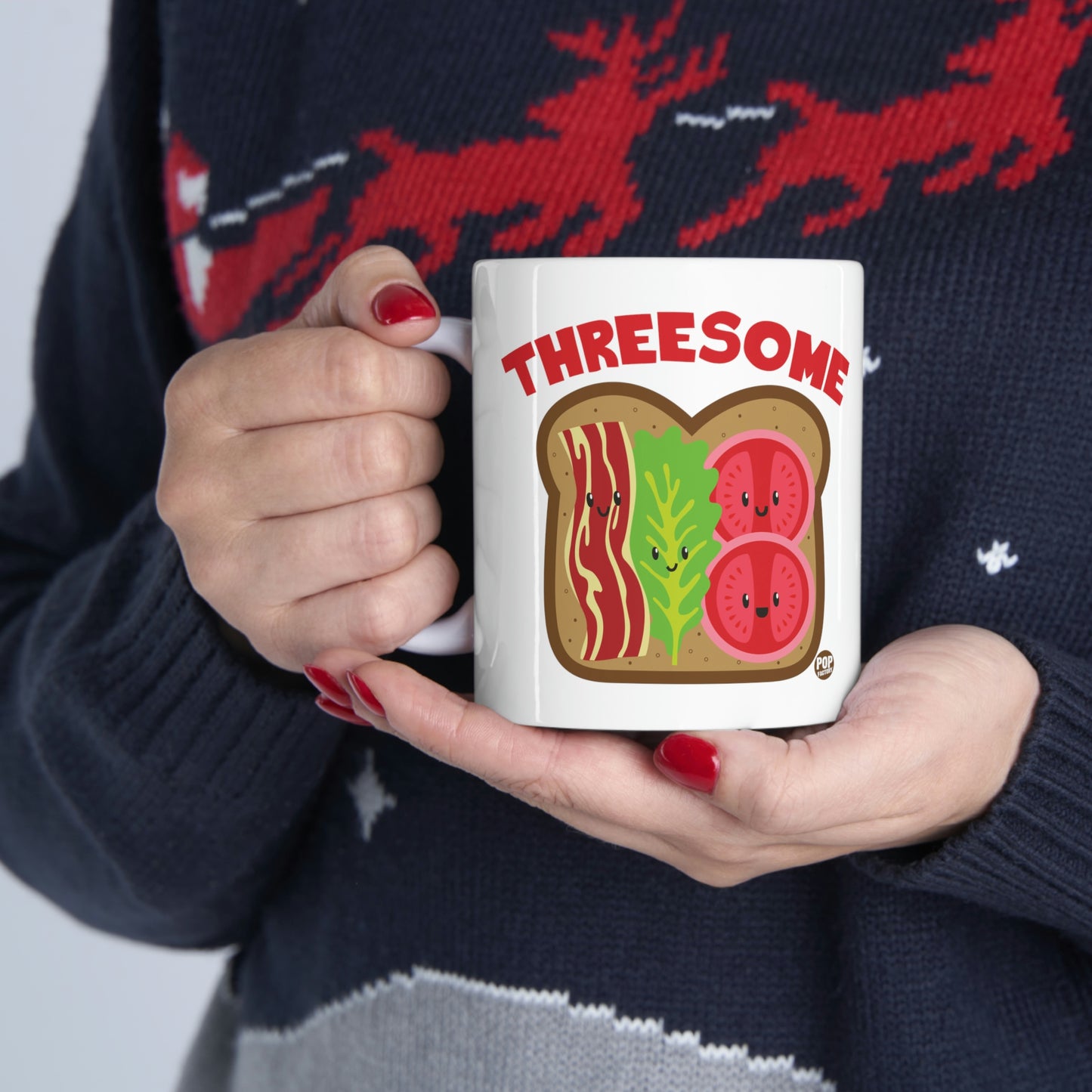 Threesome BLT Mug