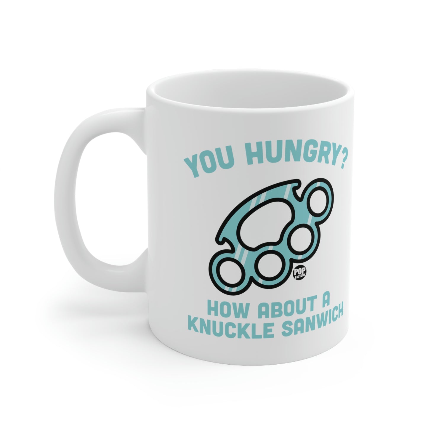 HUNGRY KNUCKLE SANDWICH COFFEE MUG