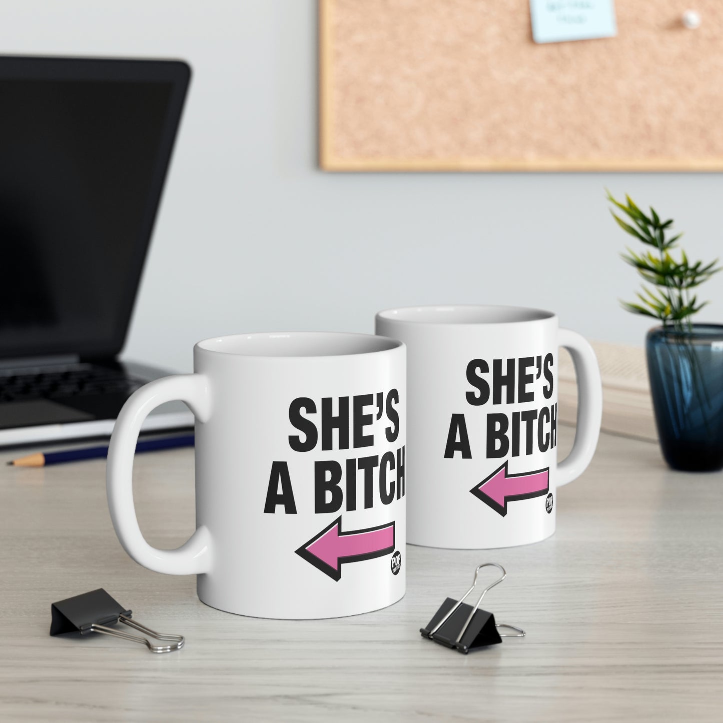 She's A Bitch Mug