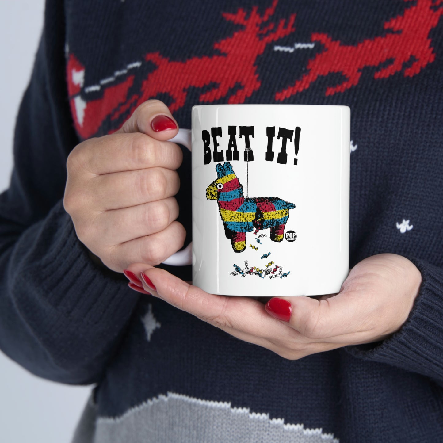 BEAT IT Piñata COFFEE MUG