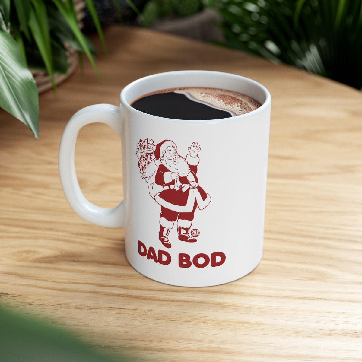 DAD BOD SANTA COFFEE MUG