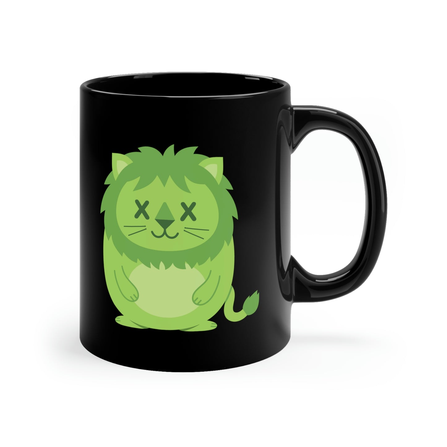 DEADIMALS LION COFFEE MUG - Halloween Edition