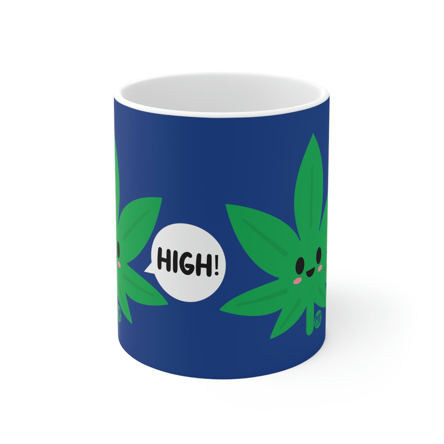 HIGH POT LEAF COFFEE MUG