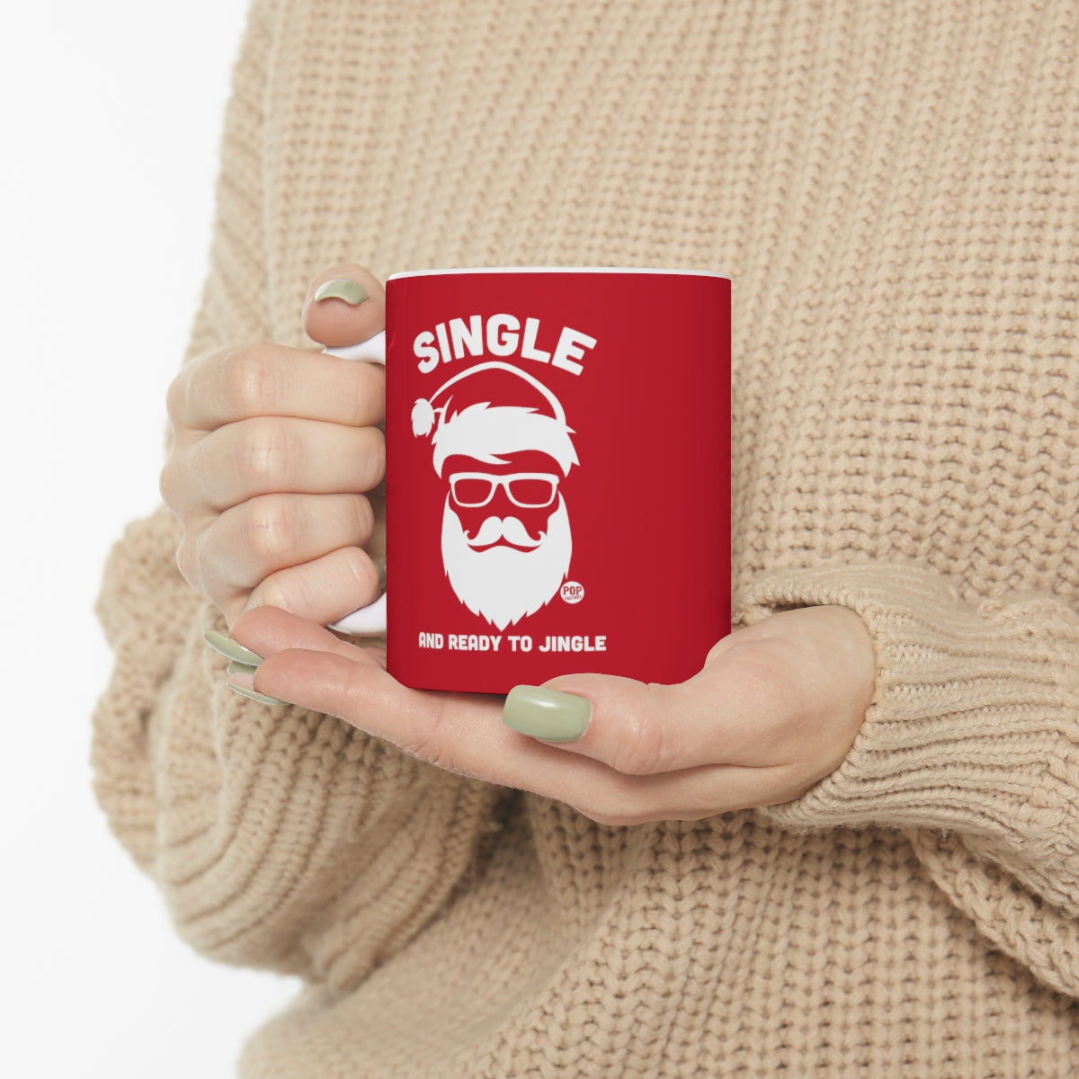 Single Ready Jingle Santa Mug