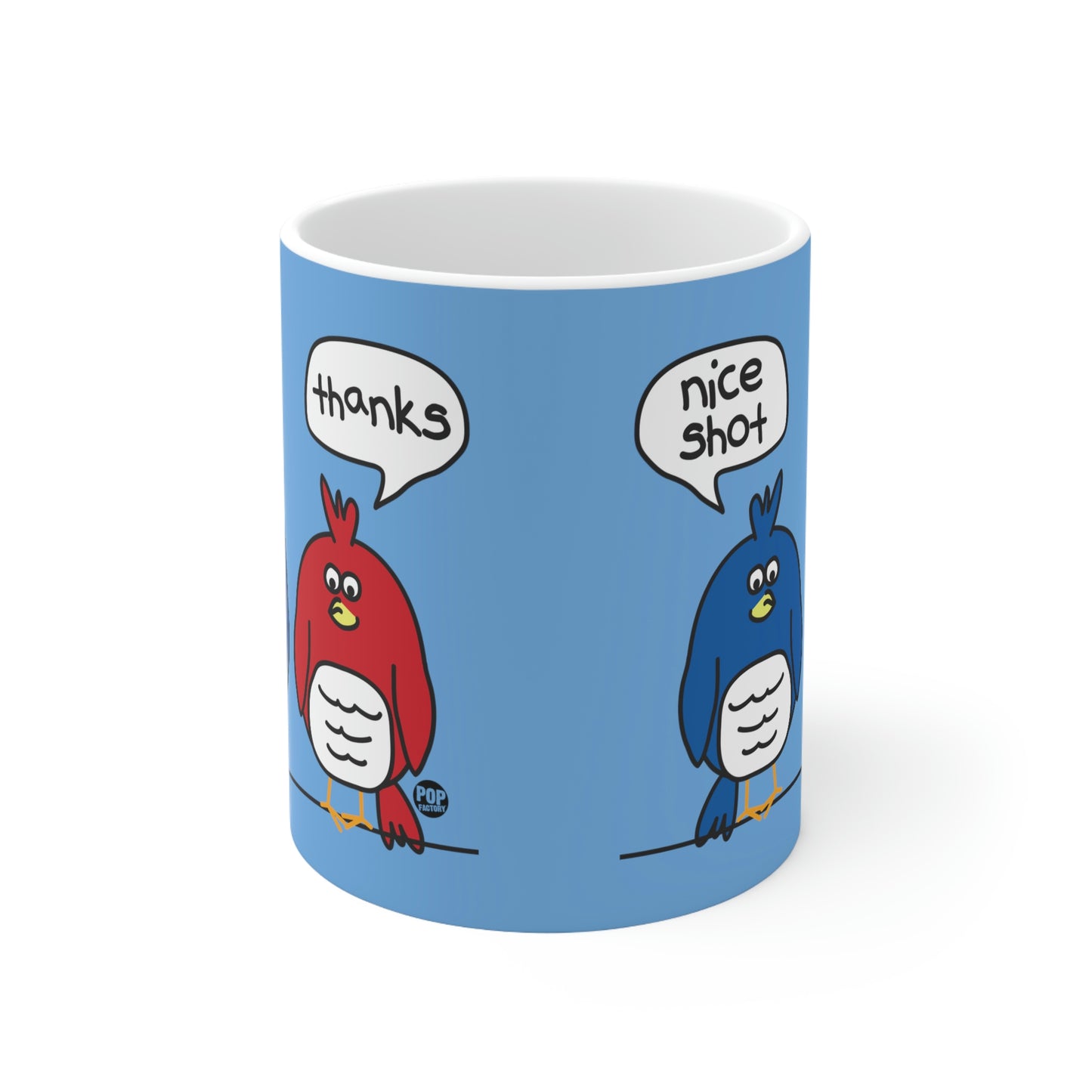 NICE SHOT - BIRDS COFFEE MUG