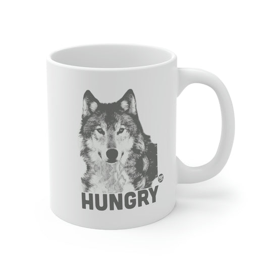 HUNGRY WOLF COFFEE MUG