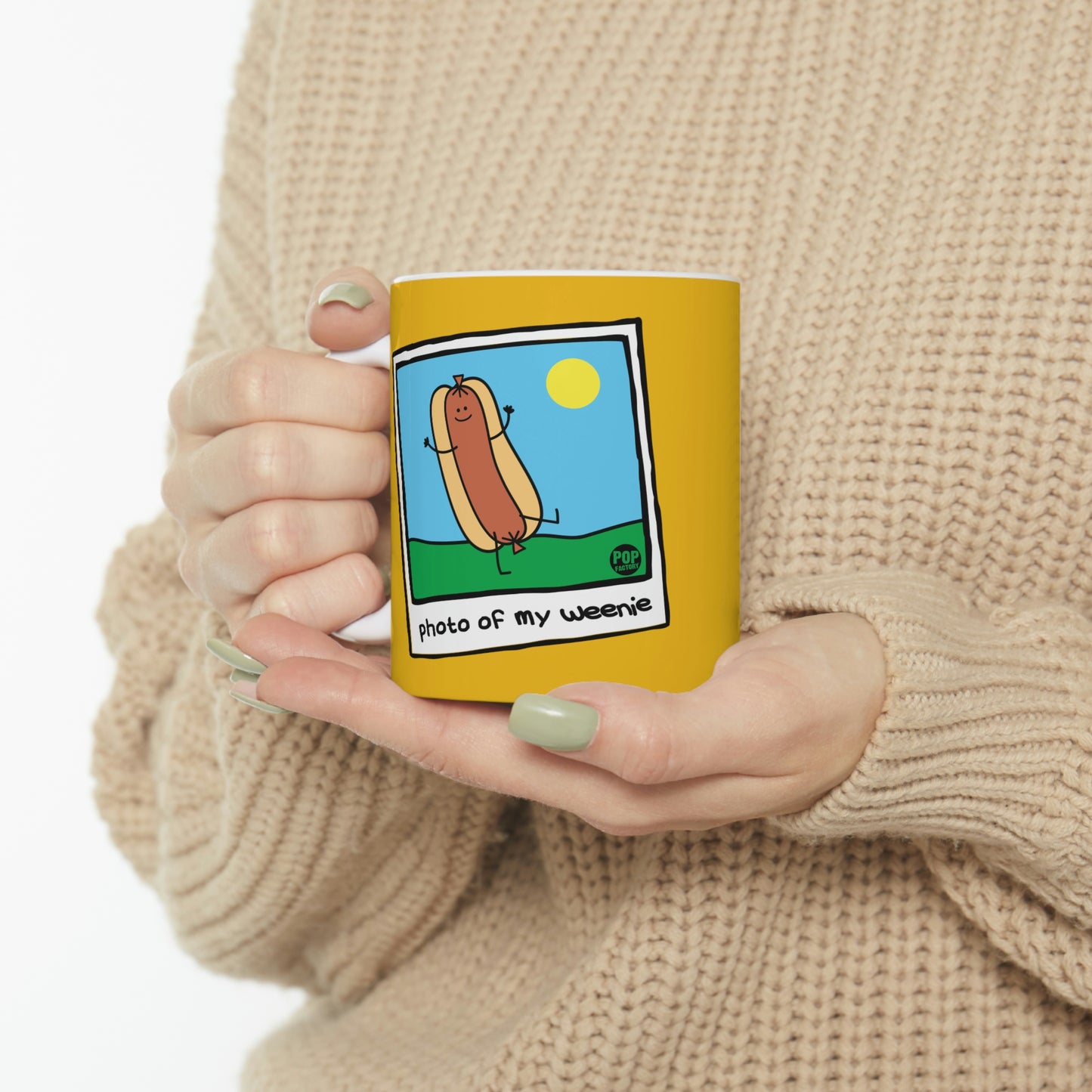 PHOTO OF MY WEENIE COFFEE MUG