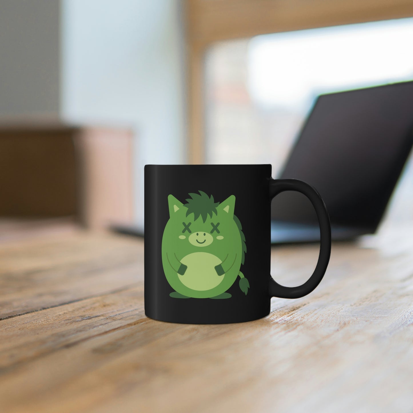 DEADIMALS HORSE COFFEE MUG - Halloween Edition