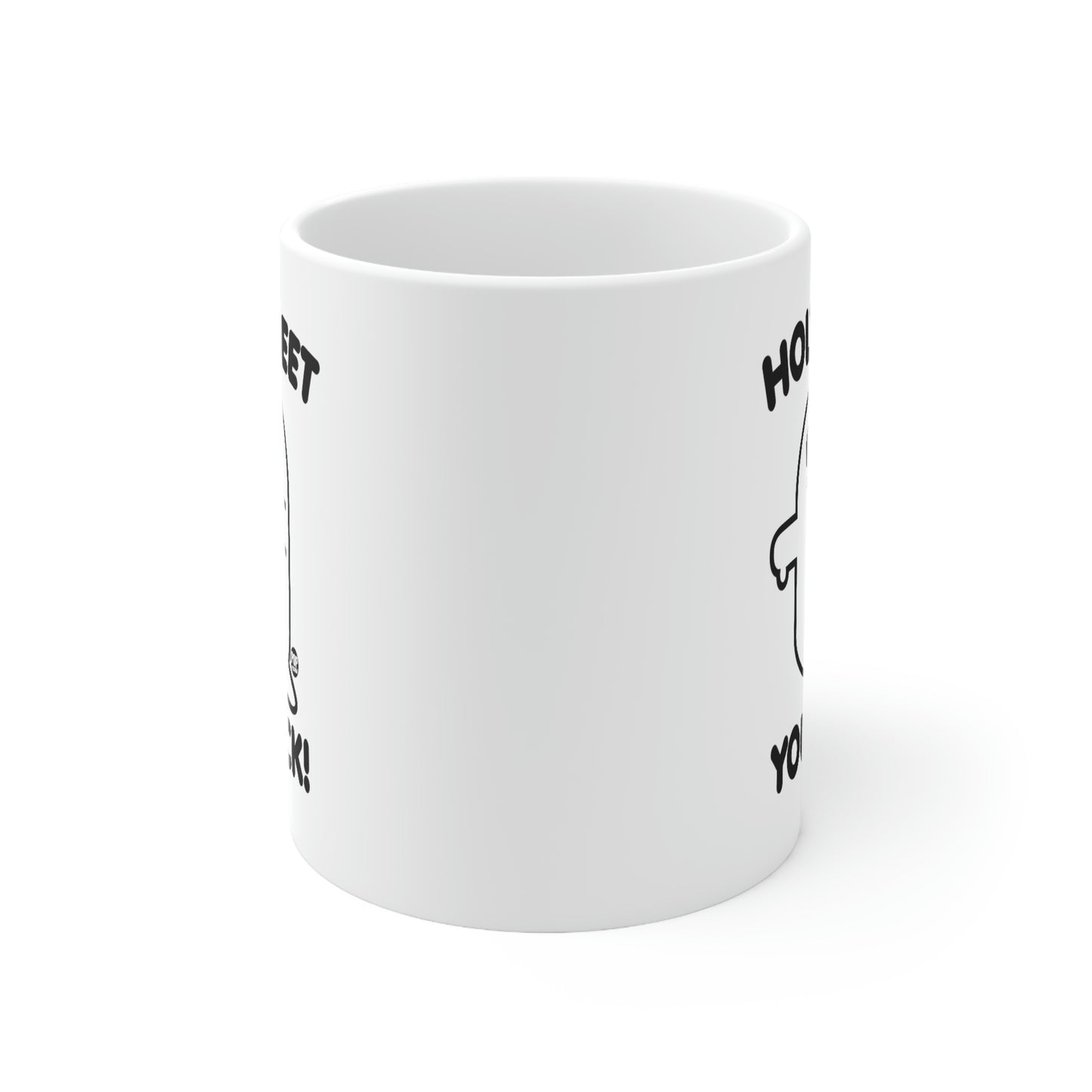 HOLY SHEET YOU SUCK! GHOST COFFEE MUG