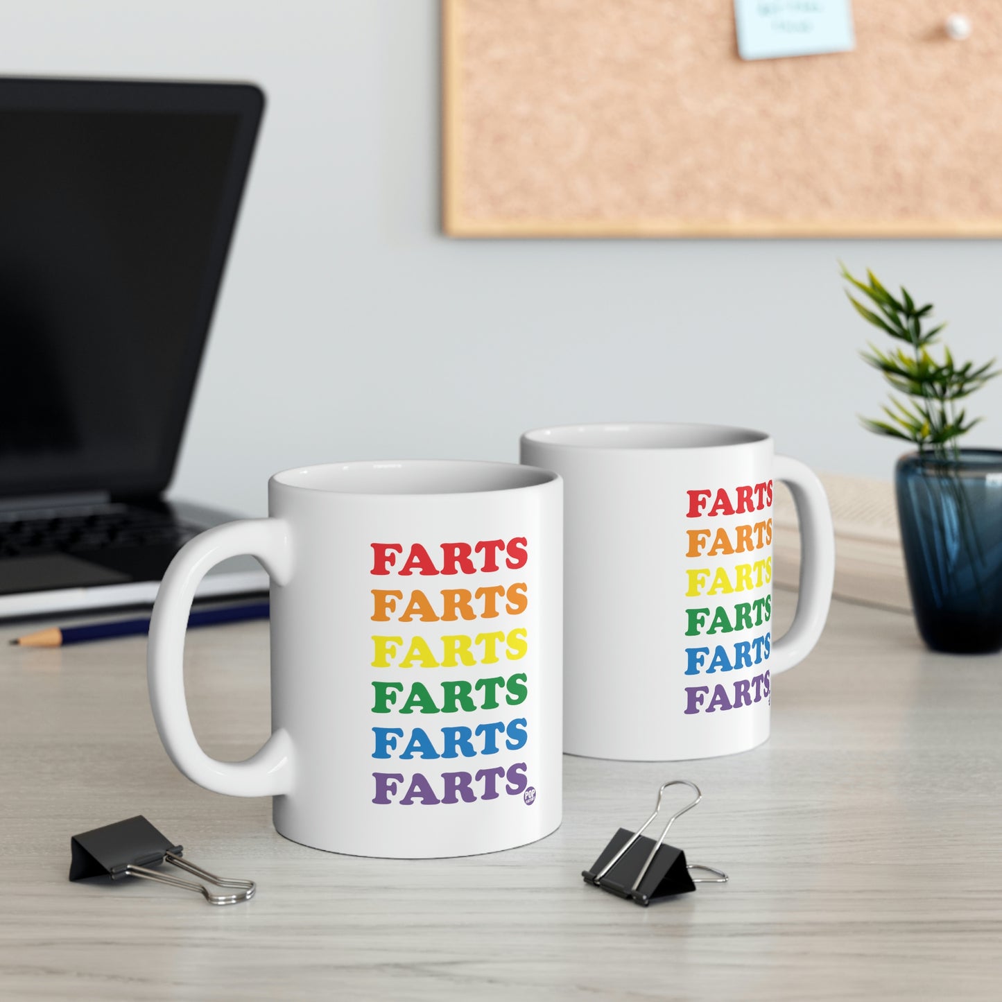 FARTS FARTS FARTS COFFEE MUG