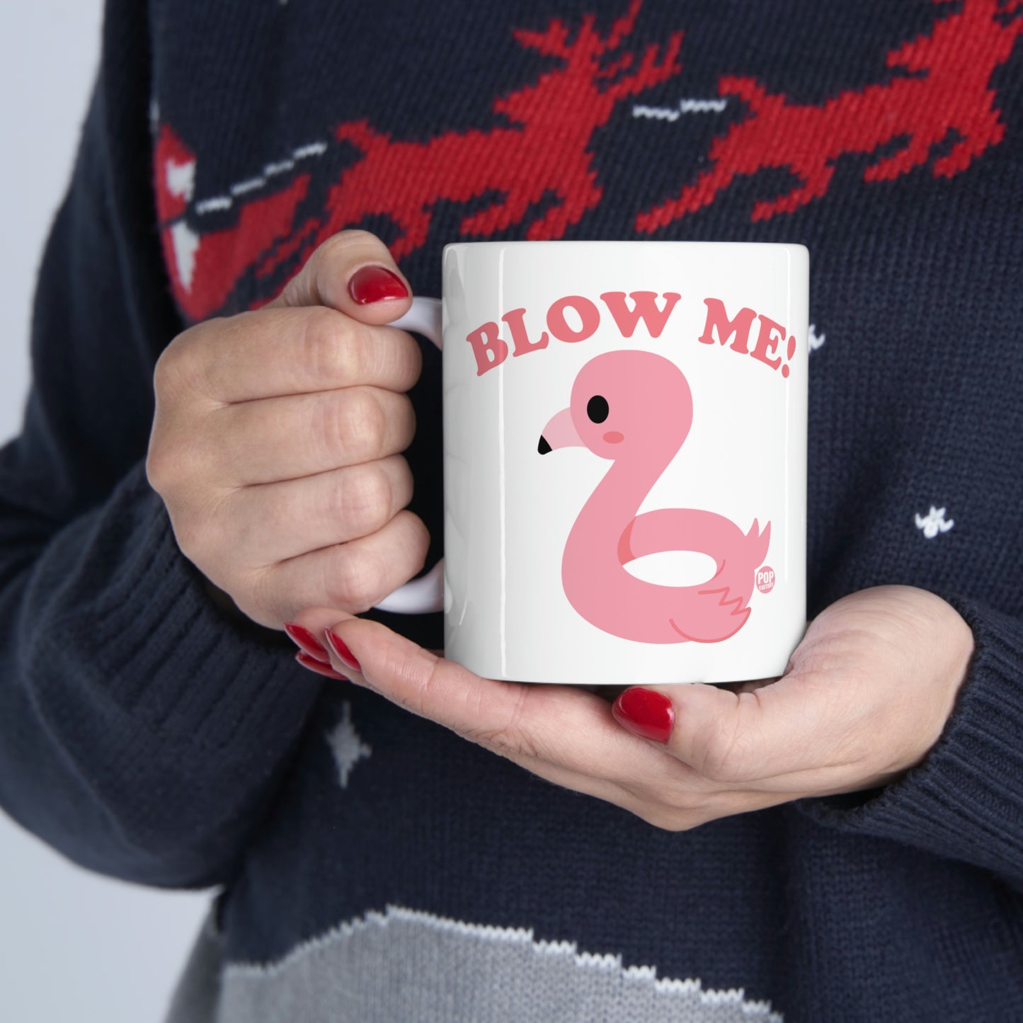 BLOW ME RAFT COFFEE MUG