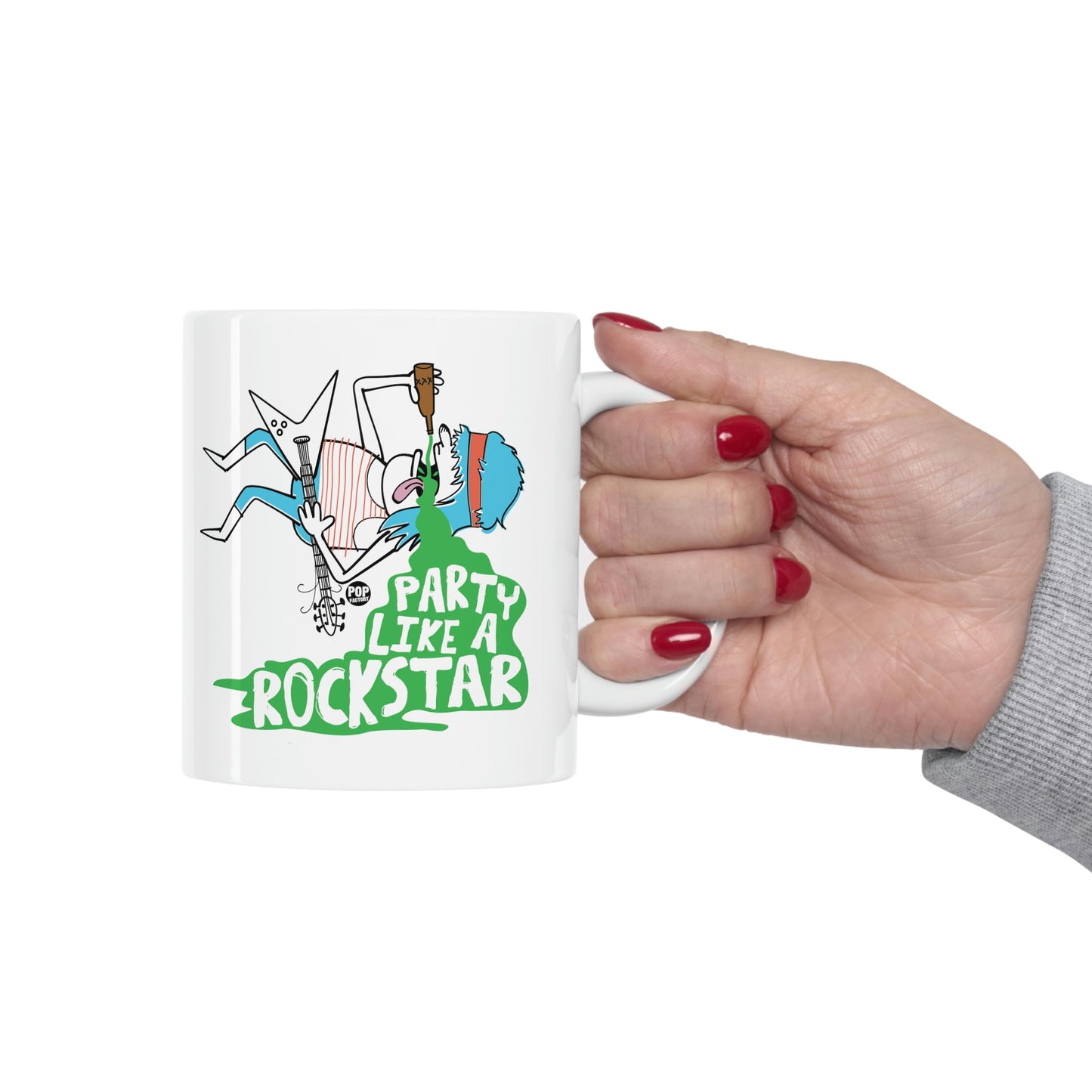 PARTY LIKE A ROCKSTAR COFFEE MUG