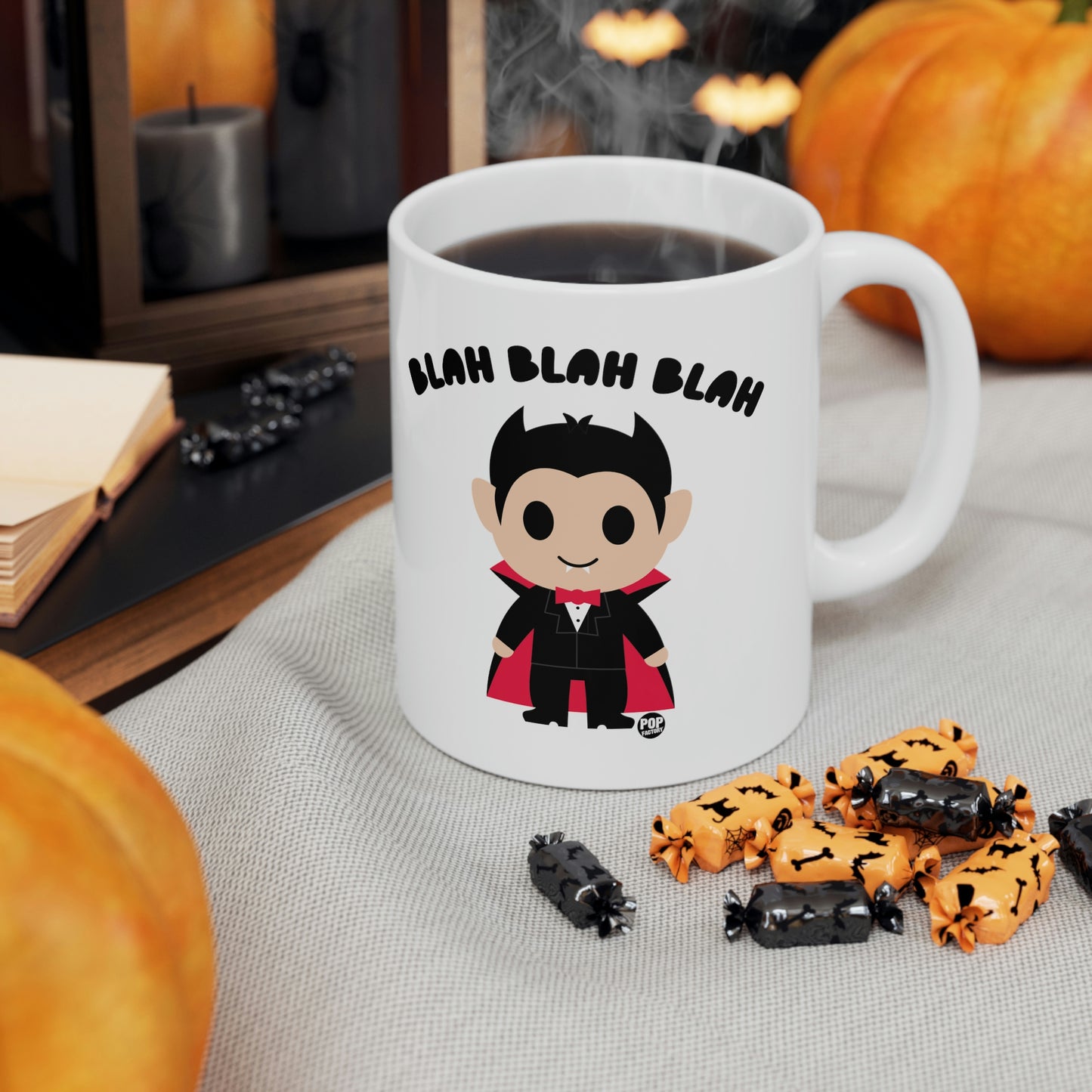 BLAH BLAH DRACULA COFFEE MUG