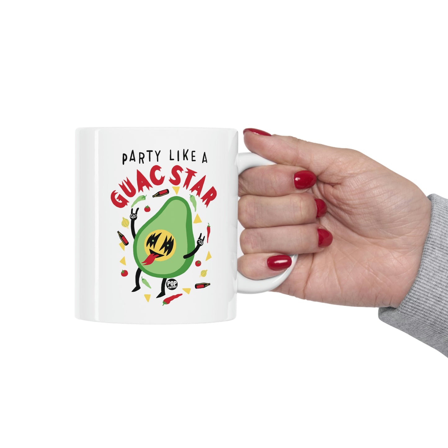 PARTY LIKE A GUAC STAR COFFEE MUG