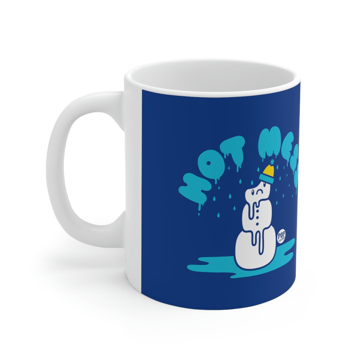 HOT MESS SNOWMAN COFFEE MUG