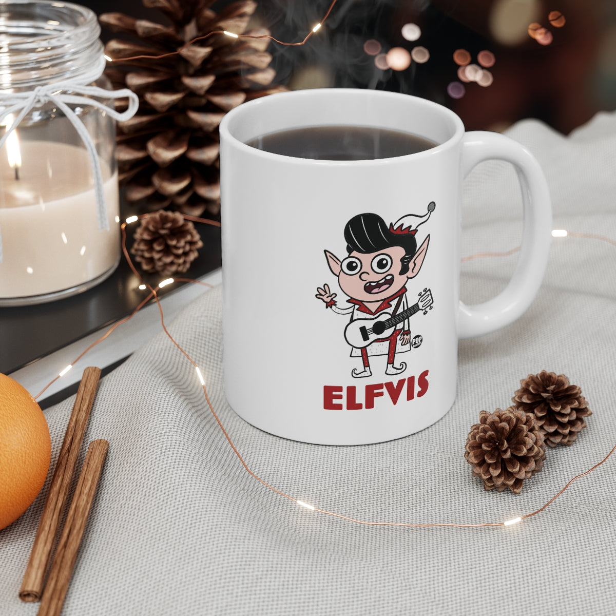 ELFVIS MUG COFFEE MUG