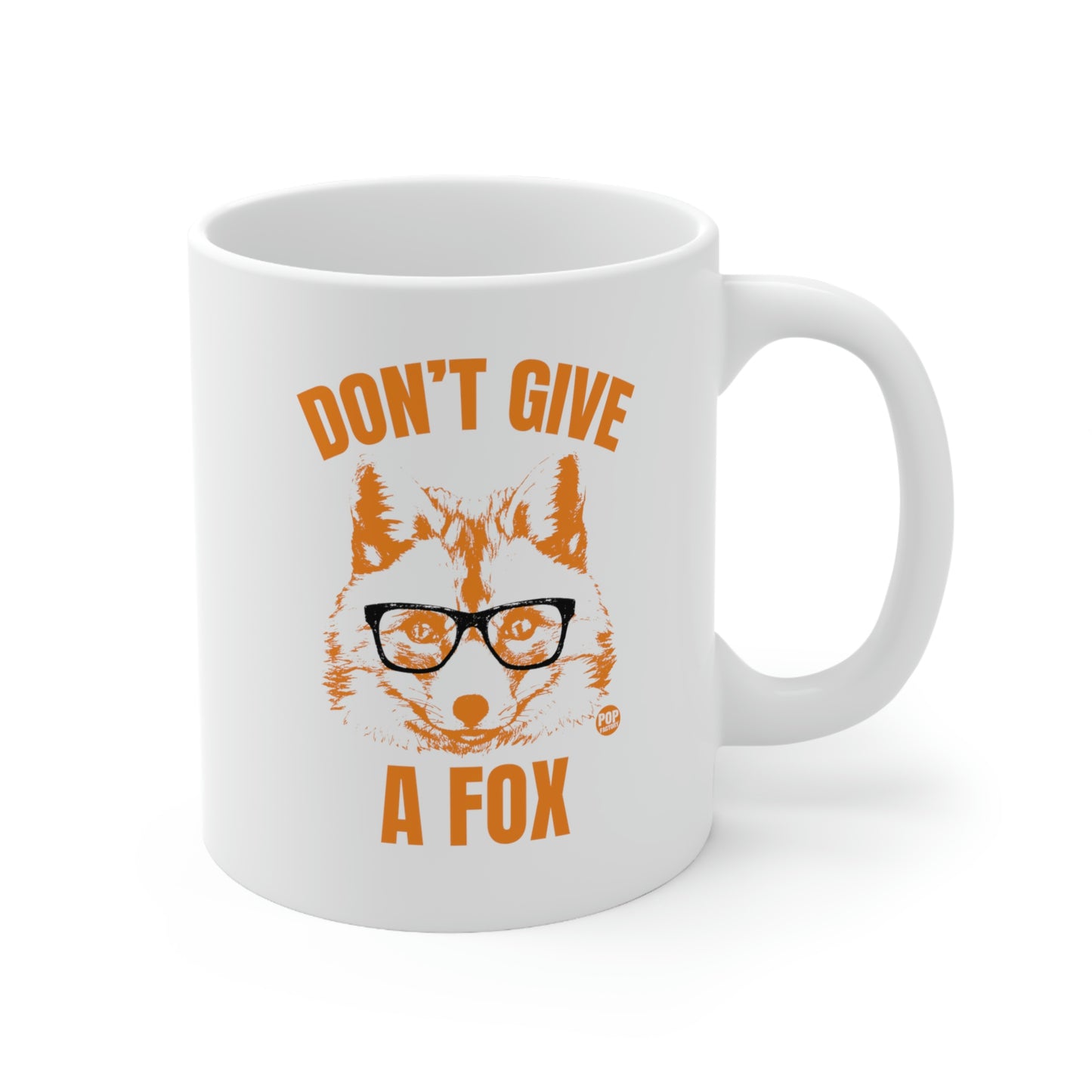 DON'T GIVE A FOX COFFEE MUG