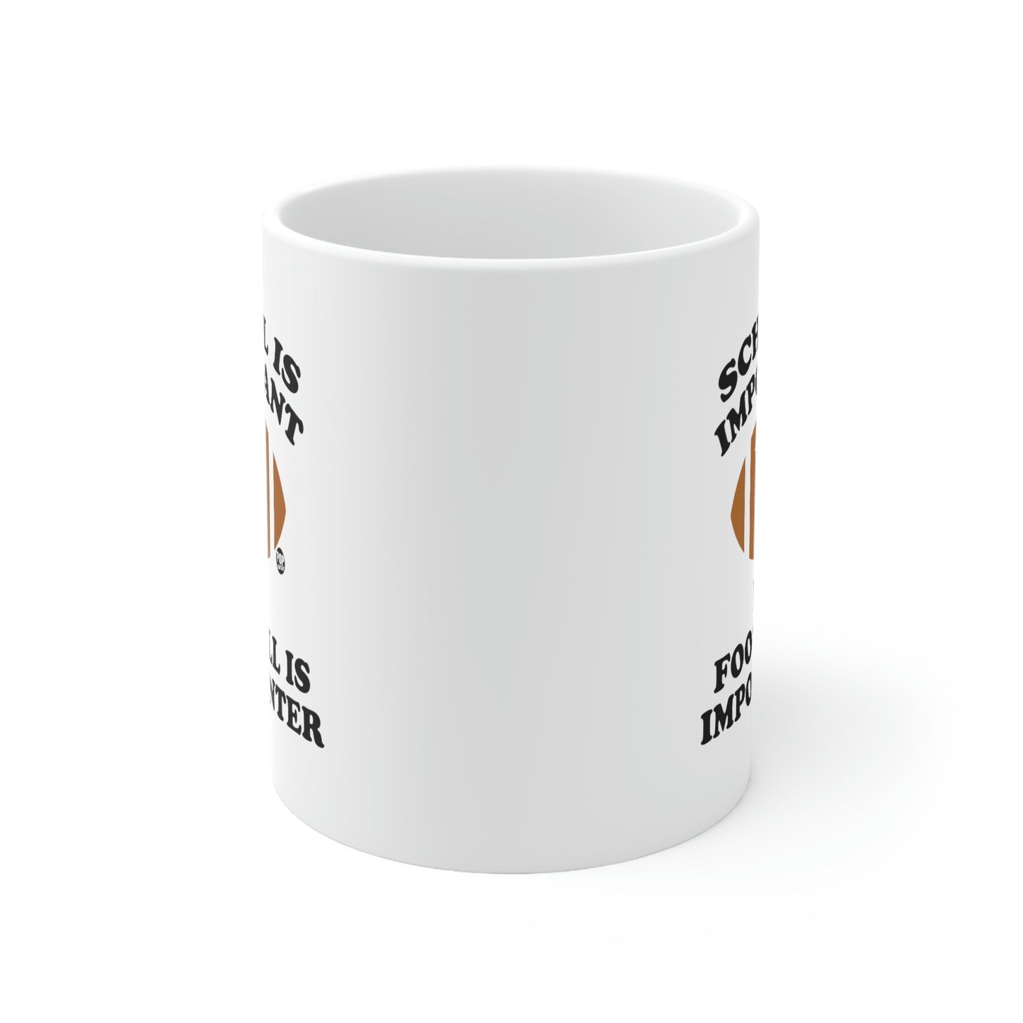 School is Important but Football is Importanter Coffee Mug