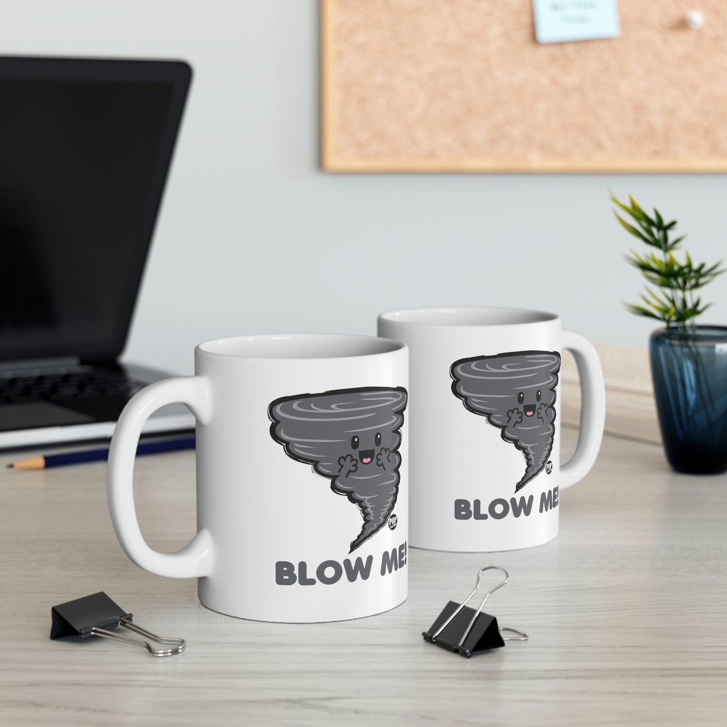 BLOW ME HURRICANE COFFEE MUG