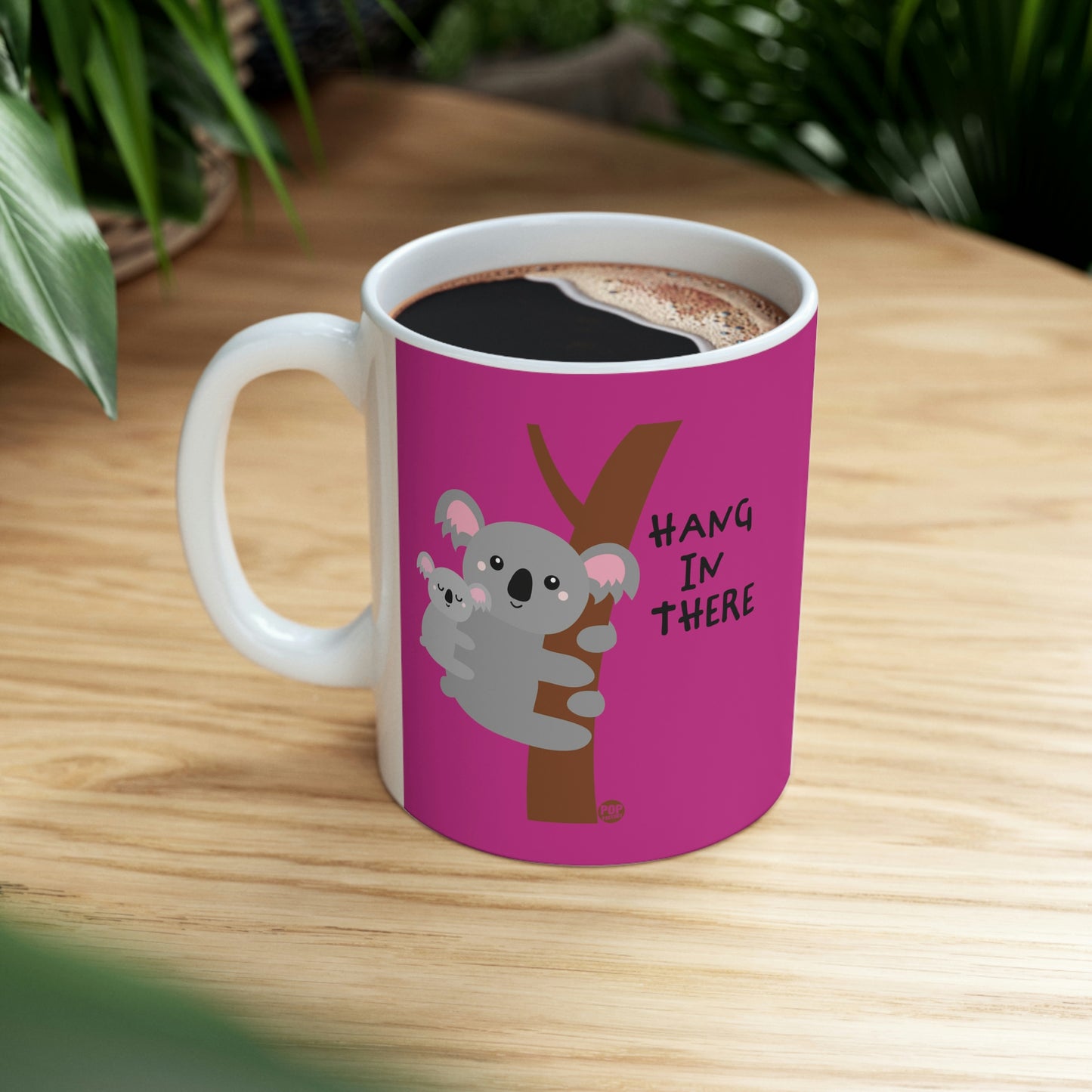 HANG IN THERE KOALA COFFEE MUG