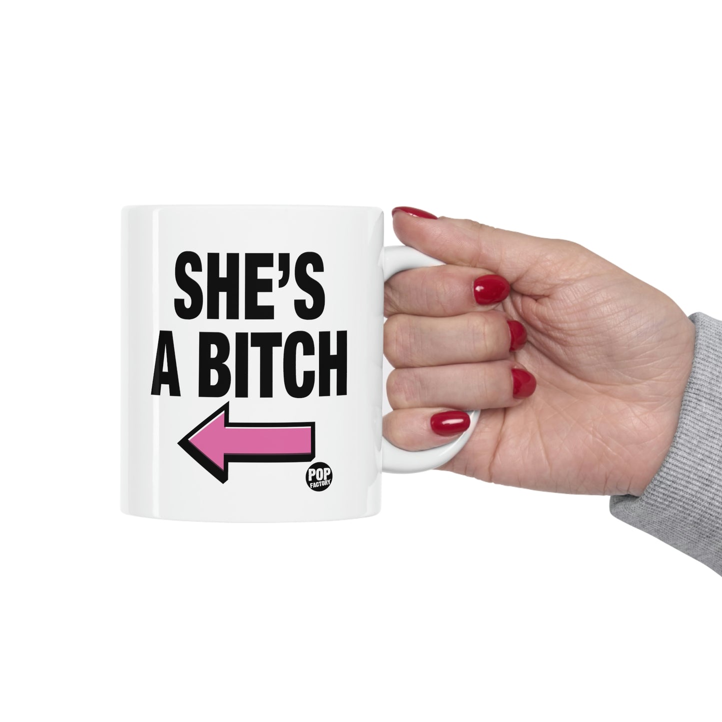 She's A Bitch Mug