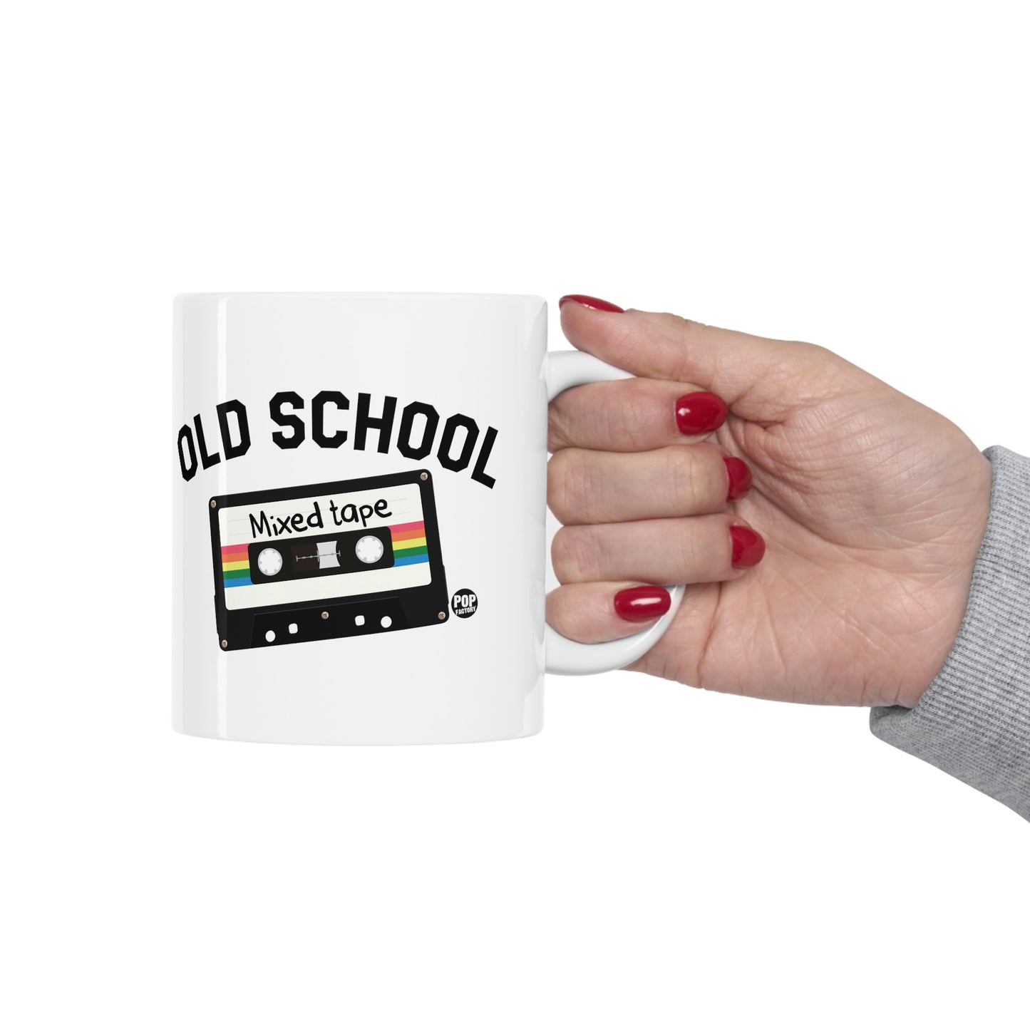 OLD SCHOOL MIXED TAPE COFFEE MUG