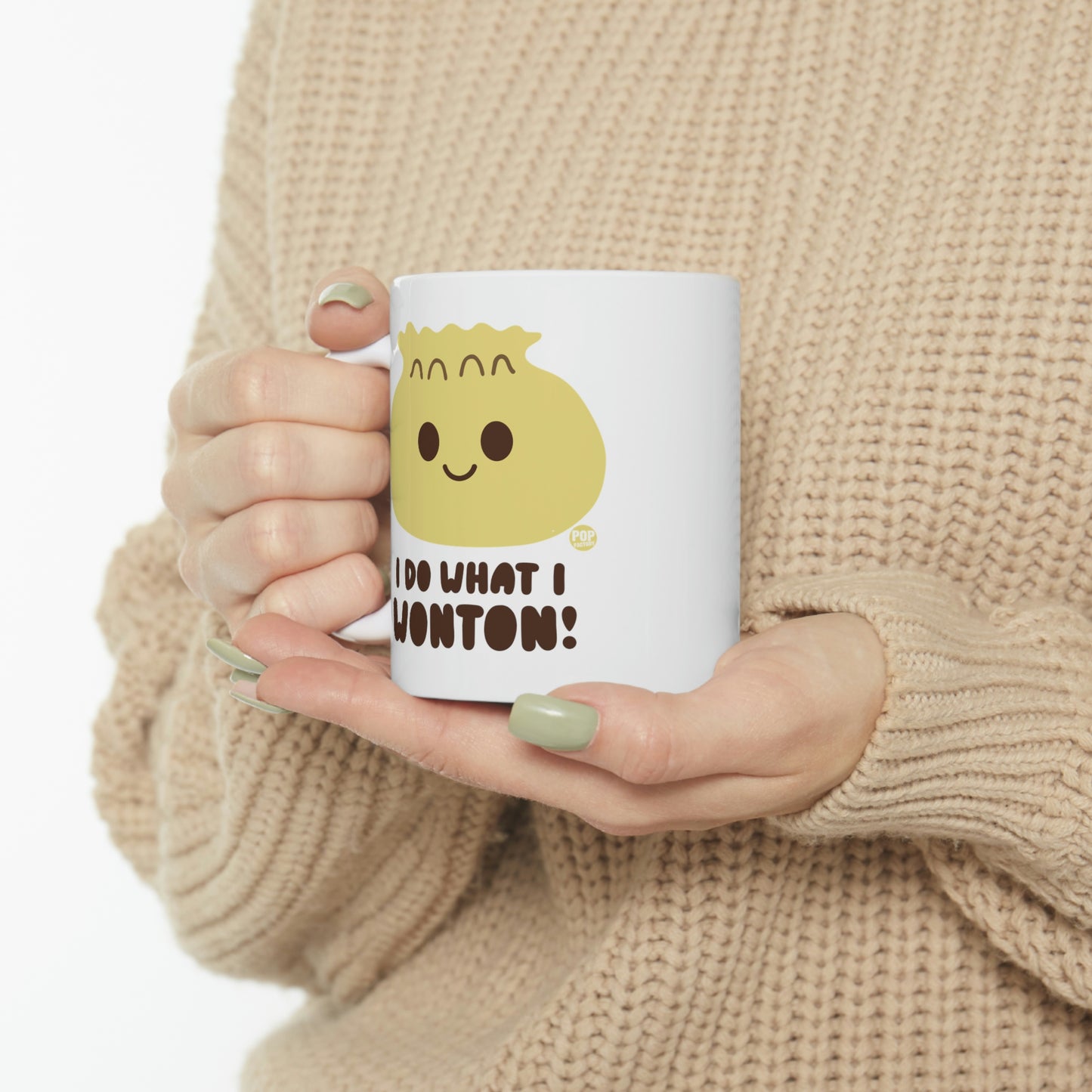 I DO WHAT I WONTON! COFFEE MUG