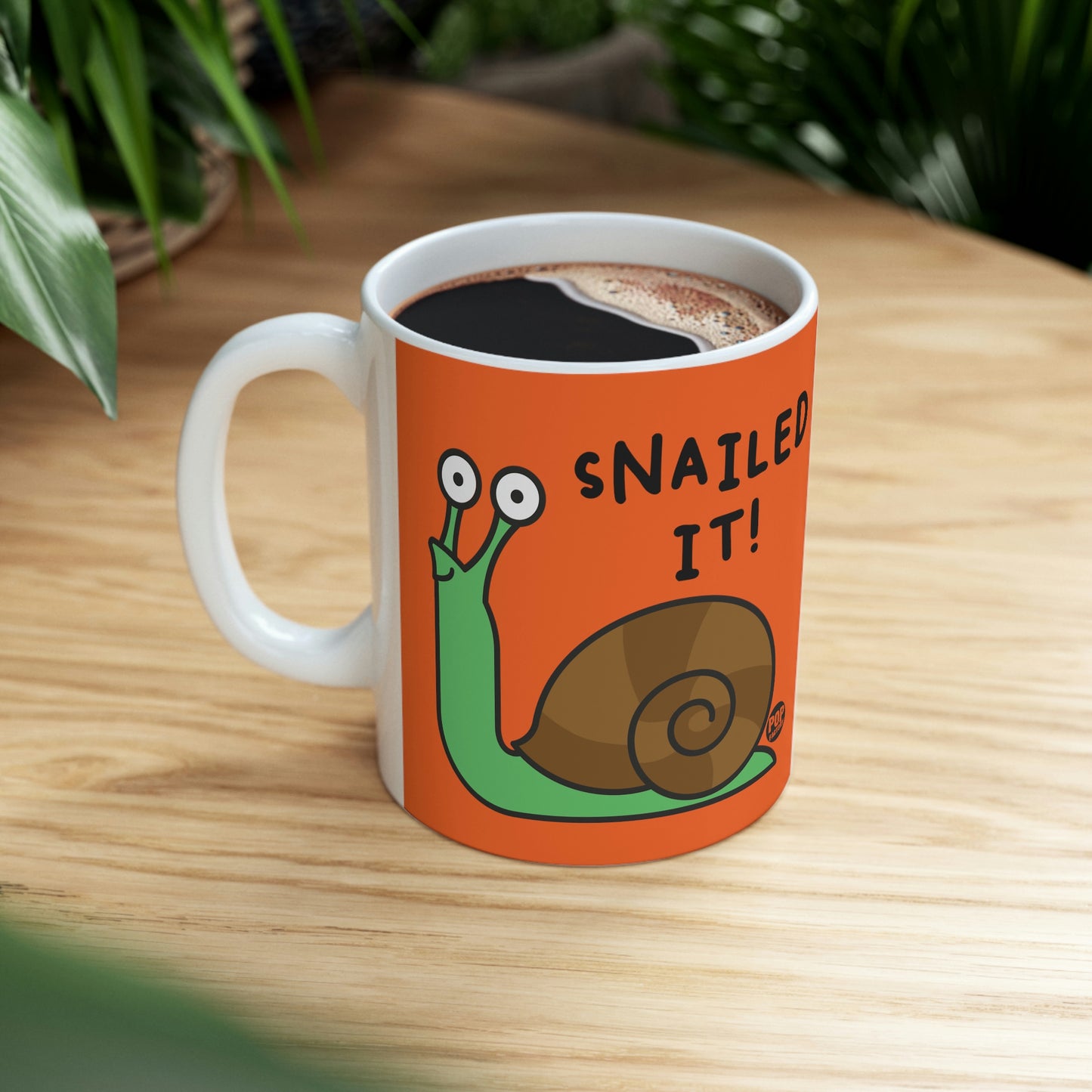 Snailed It Snail Mug