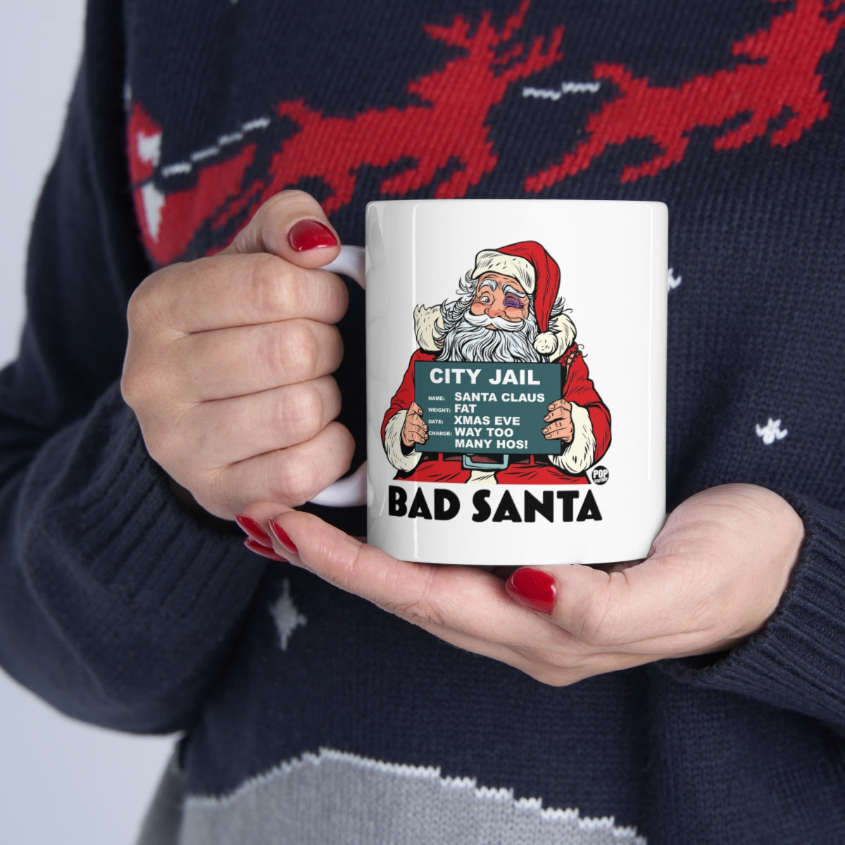 BAD SANTA COFFEE MUG