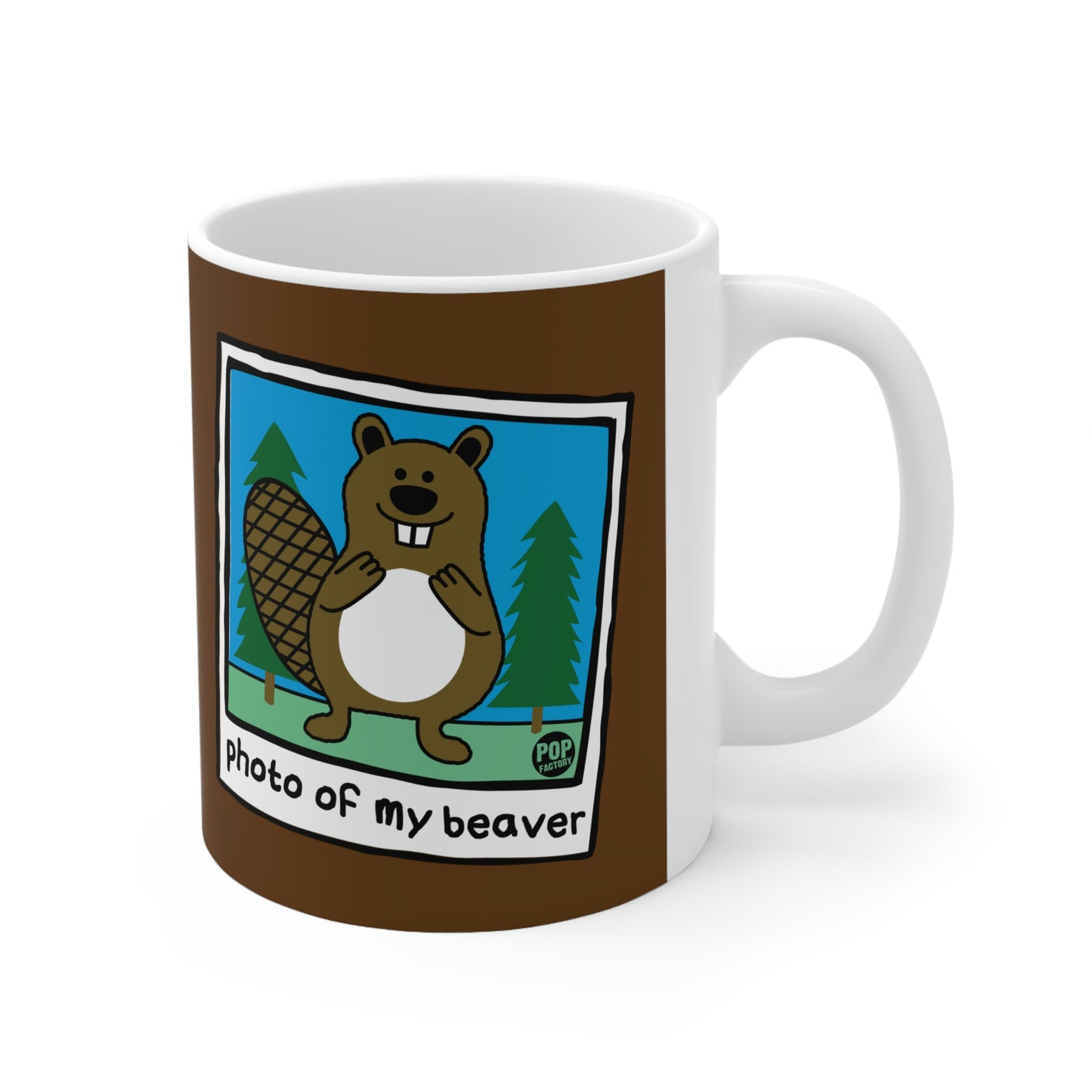 PHOTO OF MY BEAVER COFFEE MUG