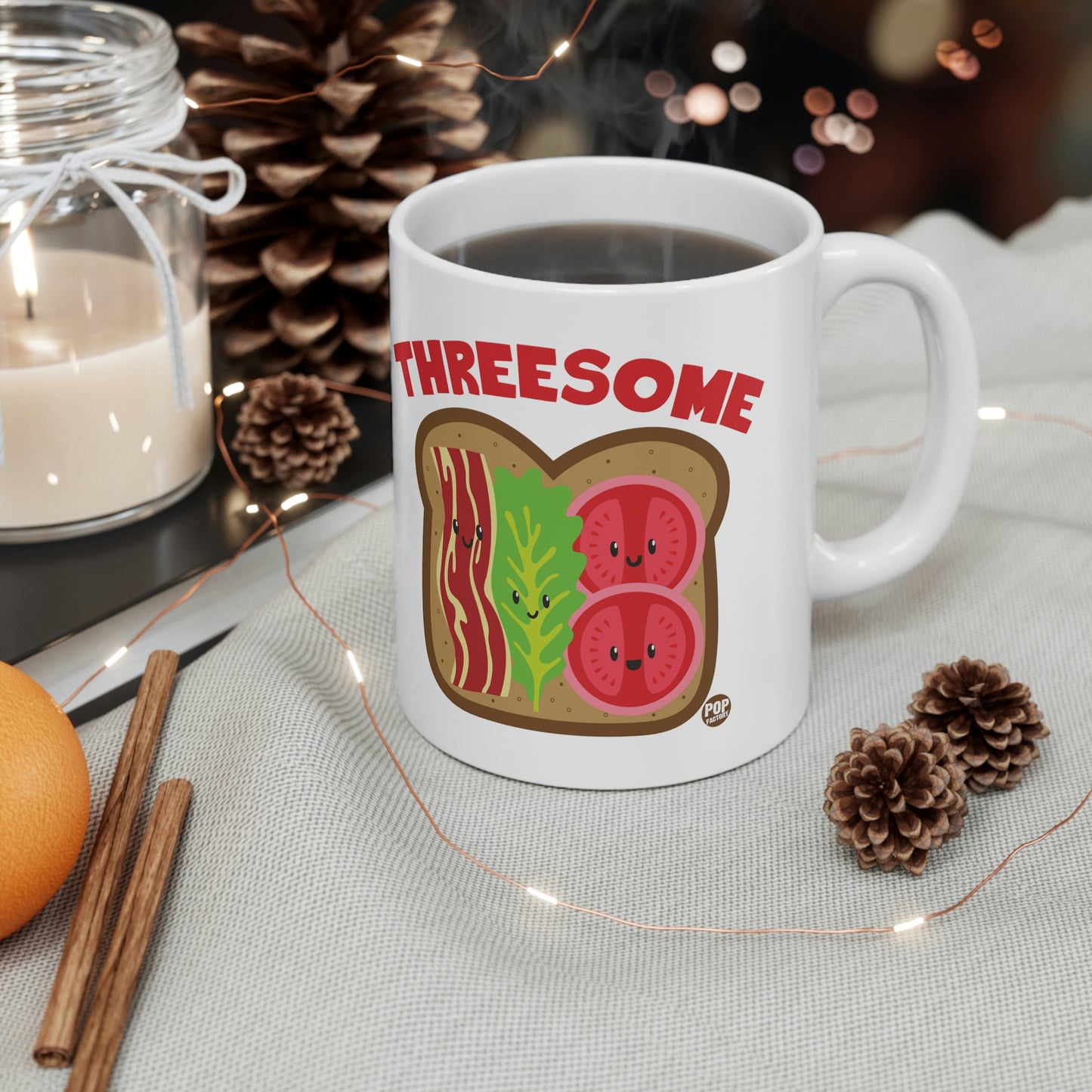 Threesome BLT Mug