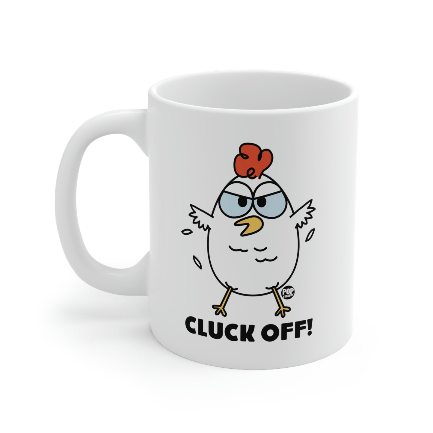 CLUCK OFF COFFEE MUG