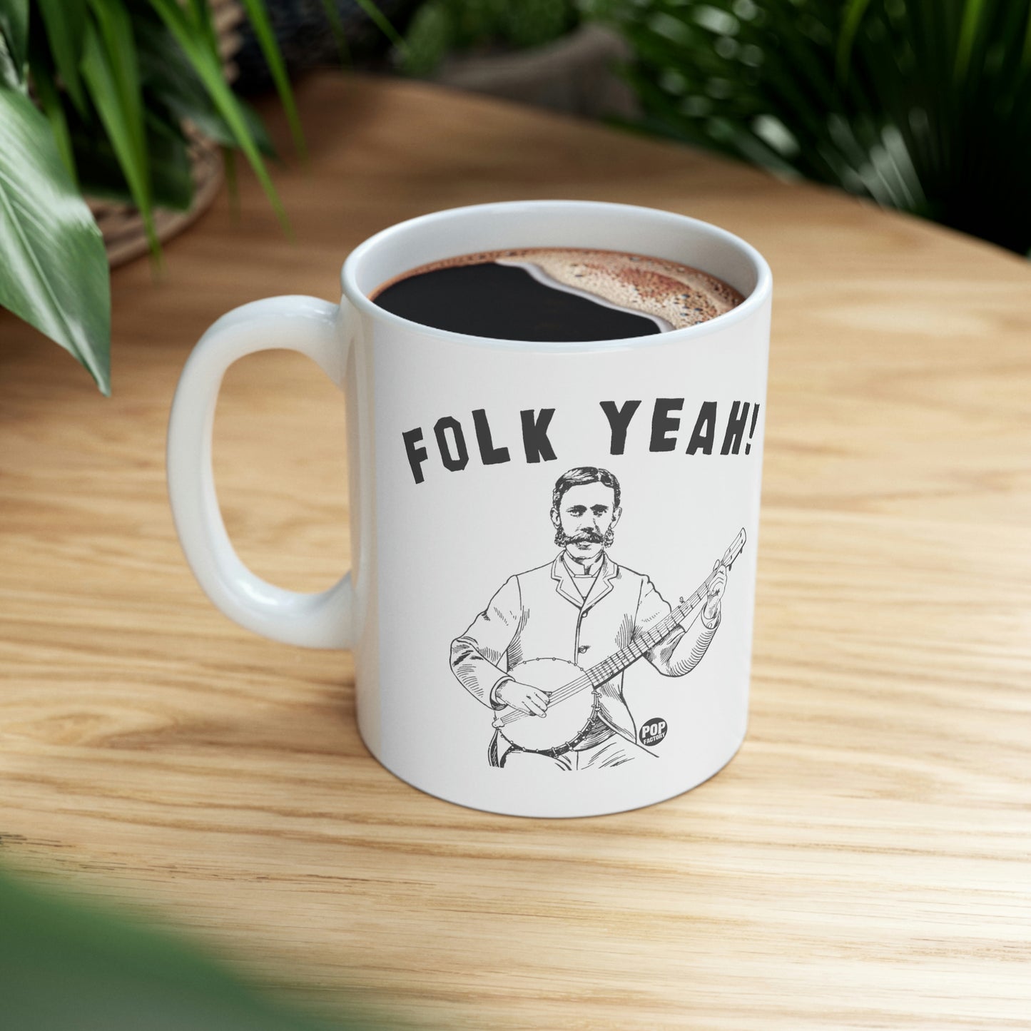 FOLK YEAH! COFFEE MUG