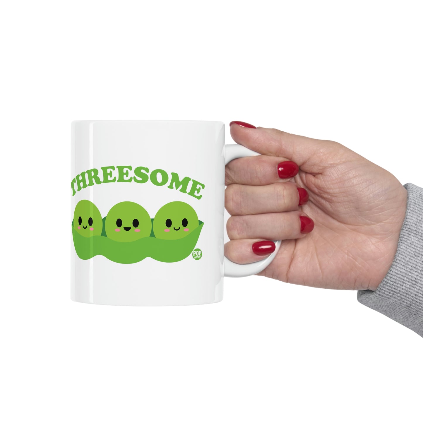 Threesome Peas Mug