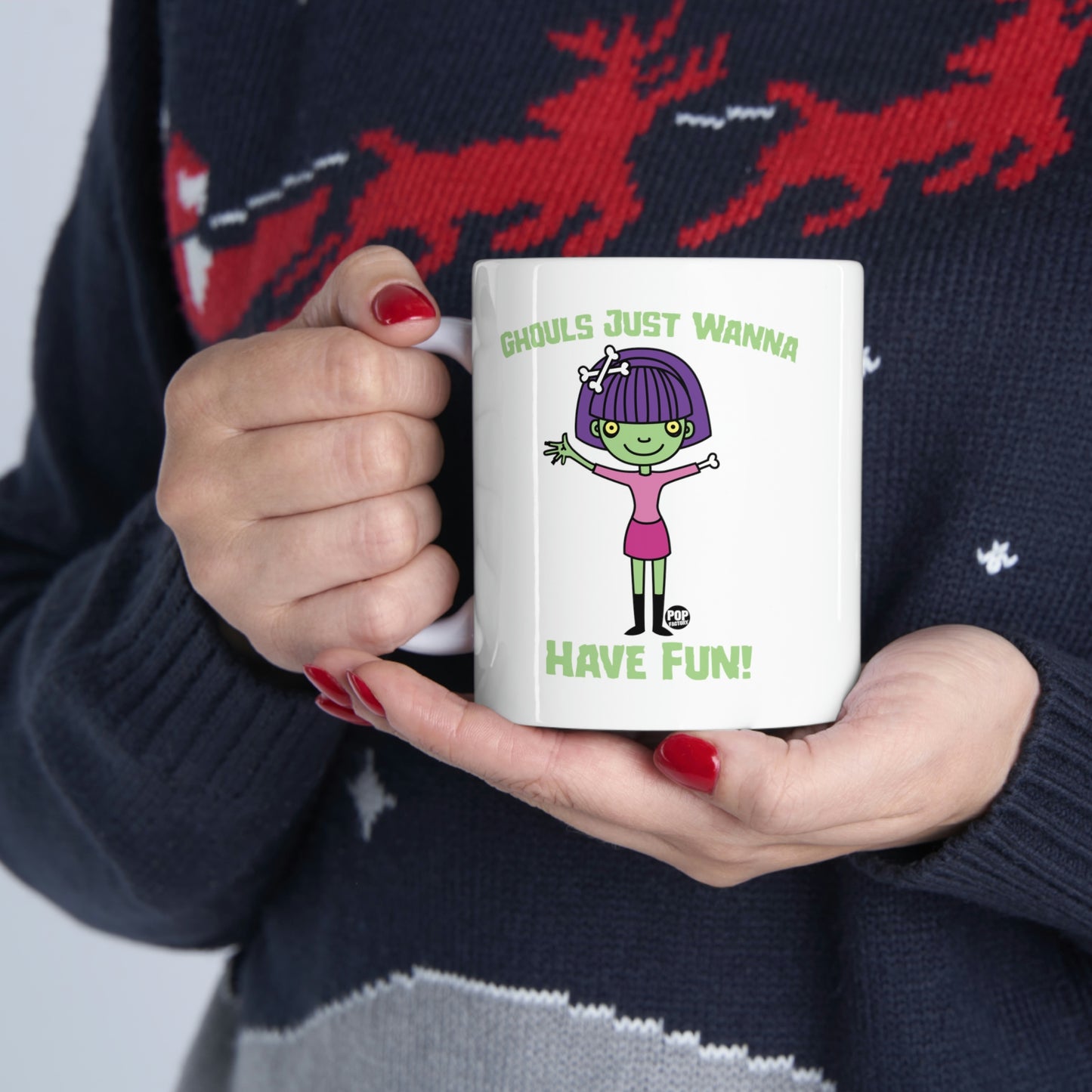 GHOULS JUST WANNA HAVE FUN COFFEE MUG