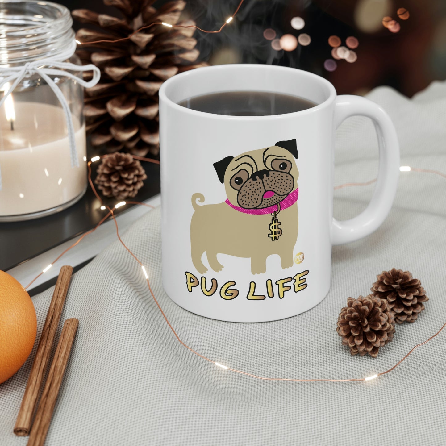 PUG LIFE #2 COFFEE MUG