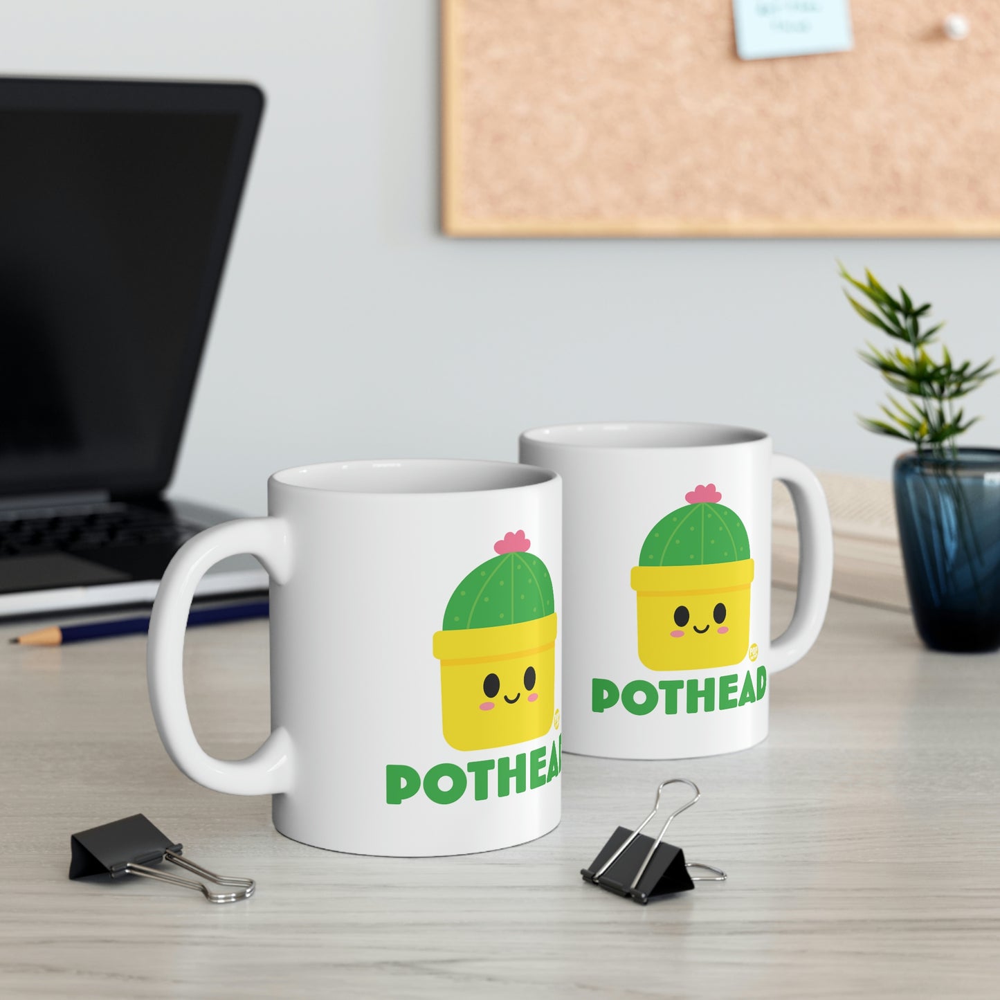 POTHEAD CACTUS COFFEE MUG