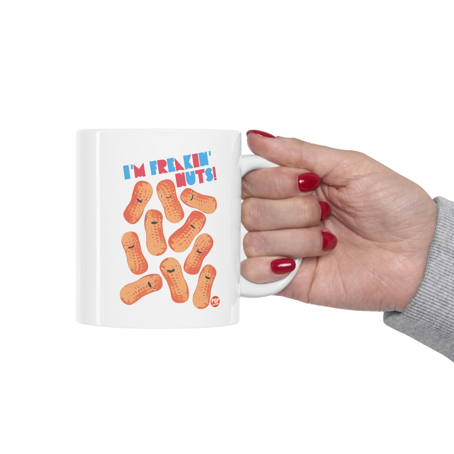 FREAKIN NUTS COFFEE MUG