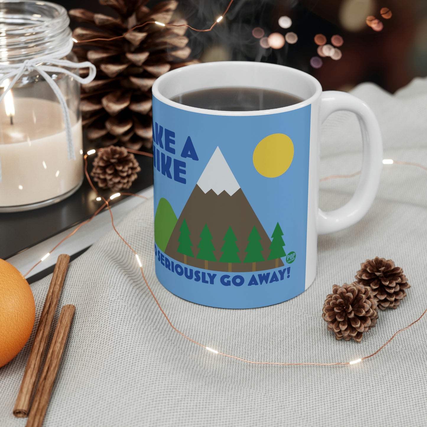 Take A Hike Leave Mug