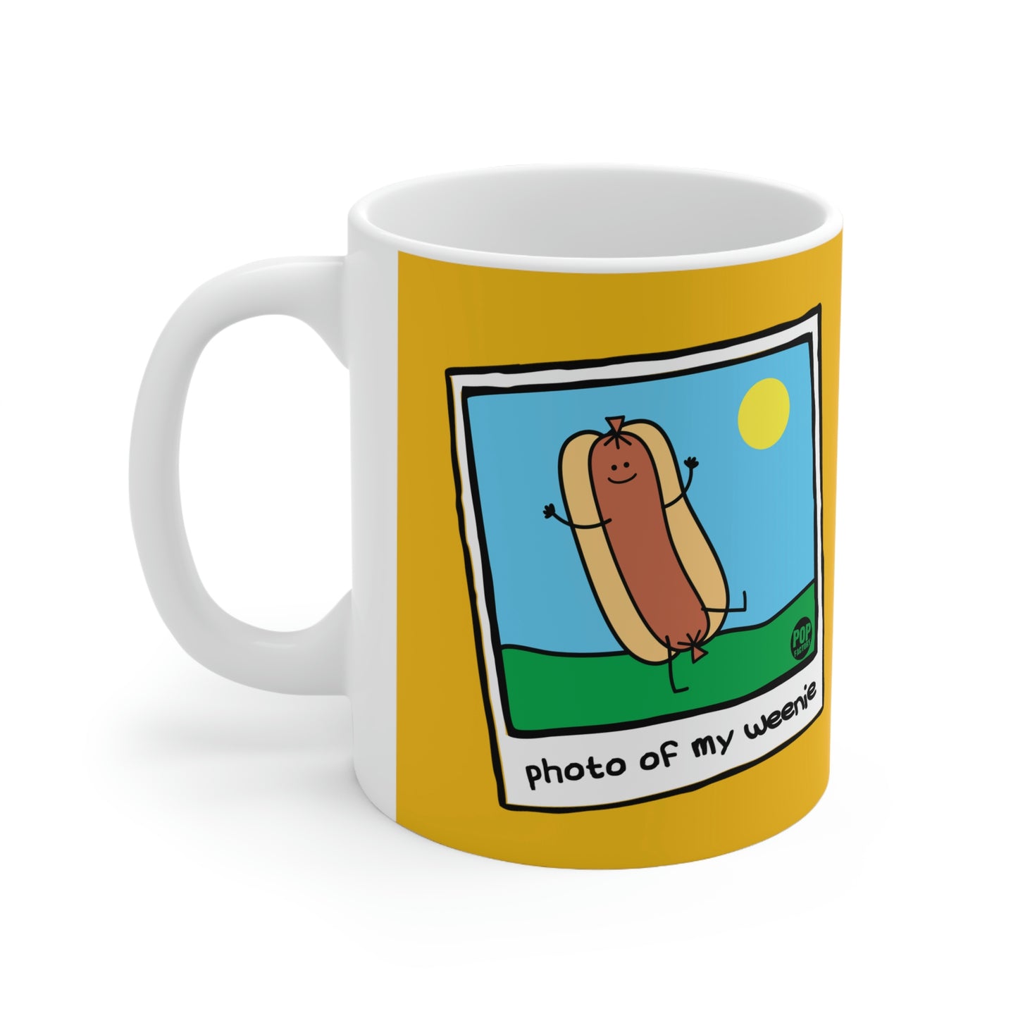 PHOTO OF MY WEENIE COFFEE MUG