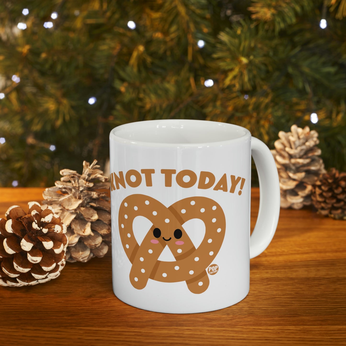 Knot Today Pretzel Coffee Mug