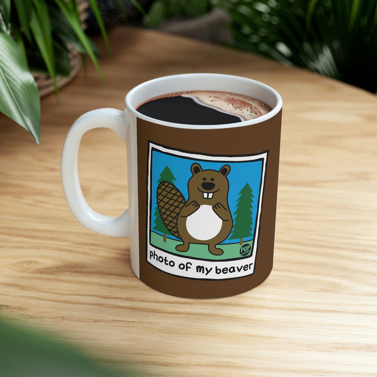 PHOTO OF MY BEAVER COFFEE MUG