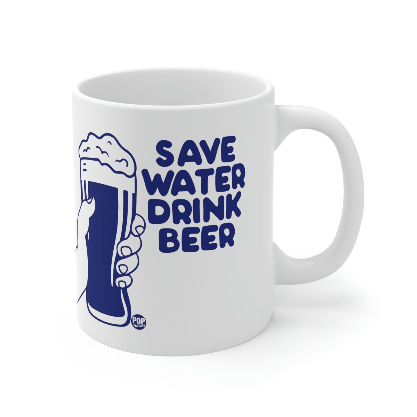 Save Water Drink Beer Mug