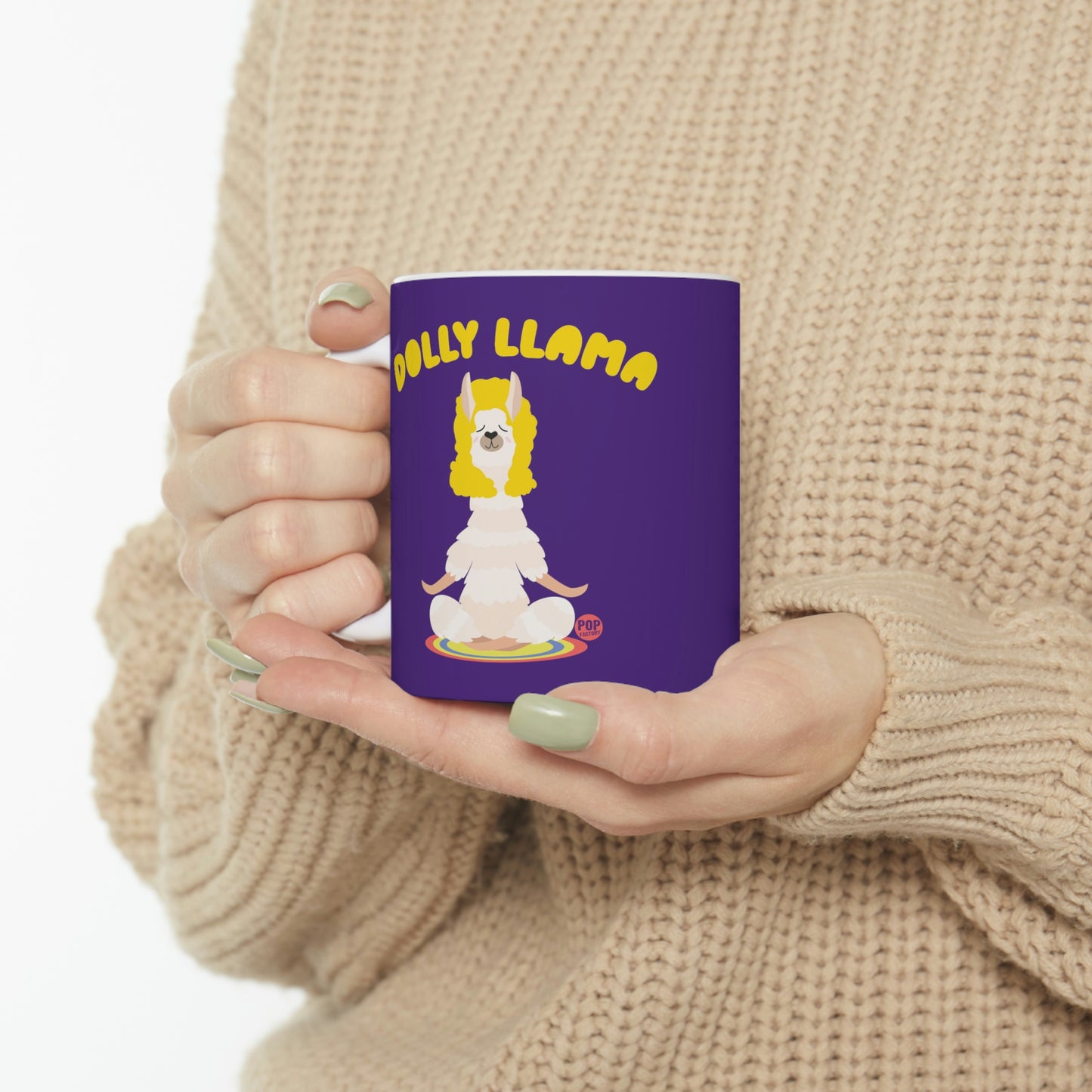 DOLLY LLAMA COFFEE MUG